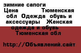  зимние сапоги RiaRosa, 36 › Цена ­ 2 000 - Тюменская обл. Одежда, обувь и аксессуары » Женская одежда и обувь   . Тюменская обл.